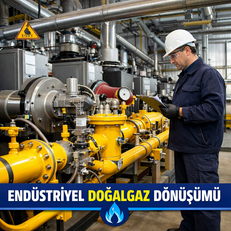 Kırkağaç Endüstriyel Doğalgaz Dönüşüm Projeleri