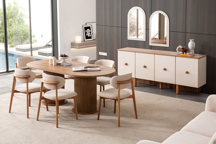 Nilüfer Yemek Odası Takımı