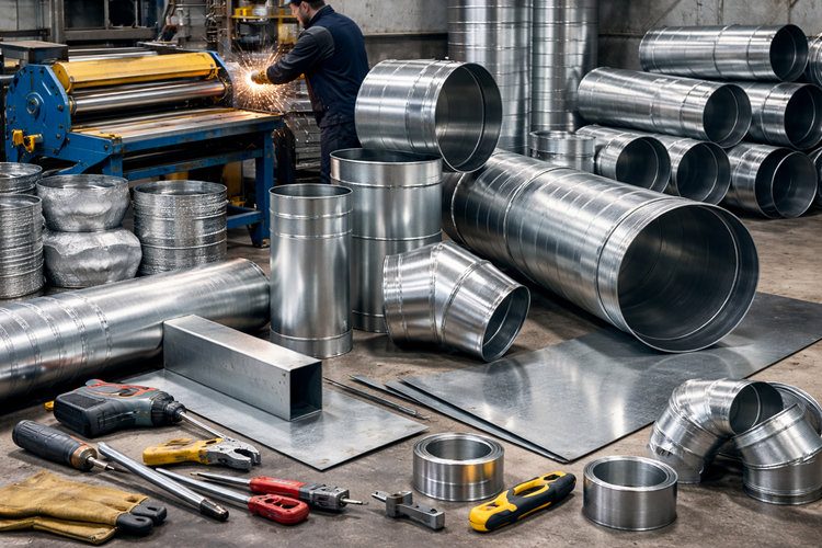 İstanbul Hava Kanalı İmalat Montaj