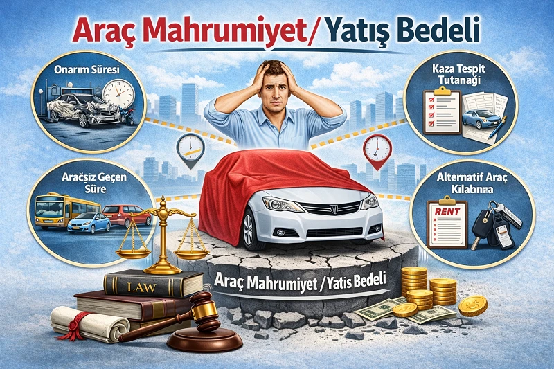 Araç Mahrumiyet/Yatış Bedeli