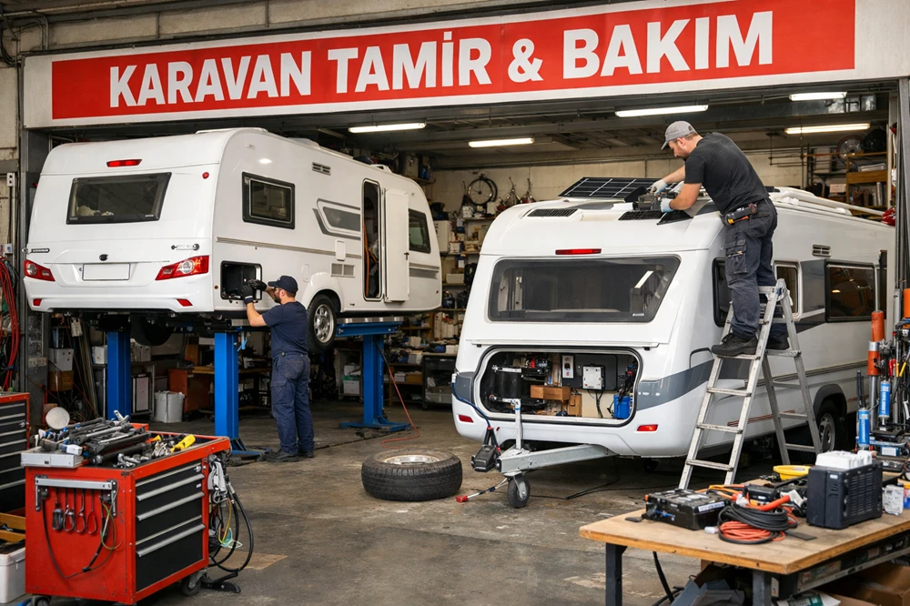 Manisa Karavan Tamir Bakım Süreci: Adım Adım