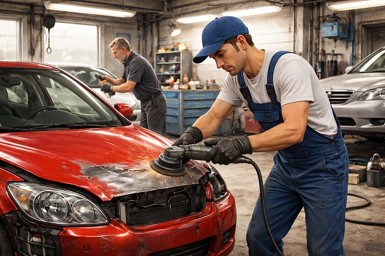 Tuzla Oto Kaporta Boya Süreci: Adım Adım