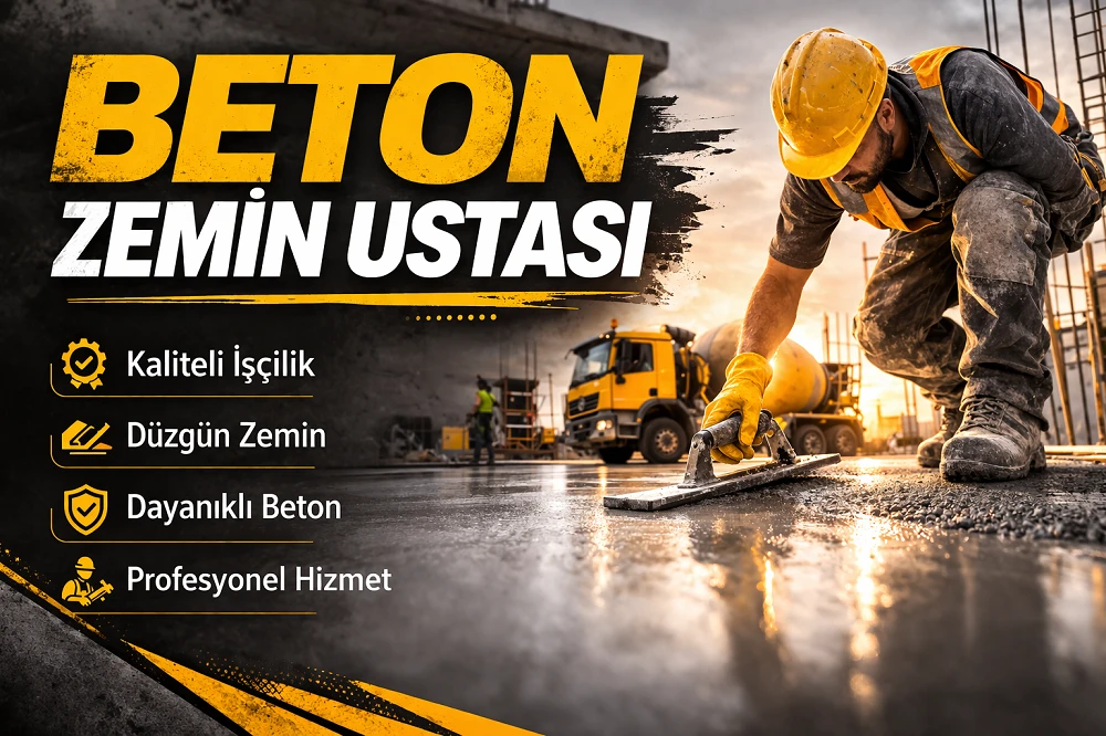 Kaş Beton Zemin Ustası Süreci: Adım Adım