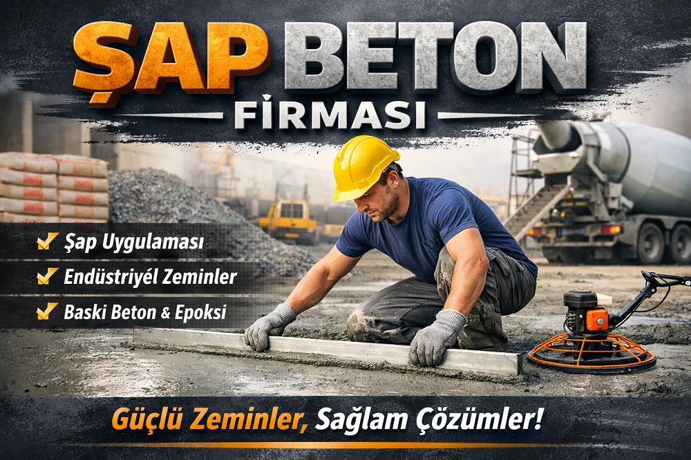 Antalya Şap Beton Firması Kısa Kılavuz