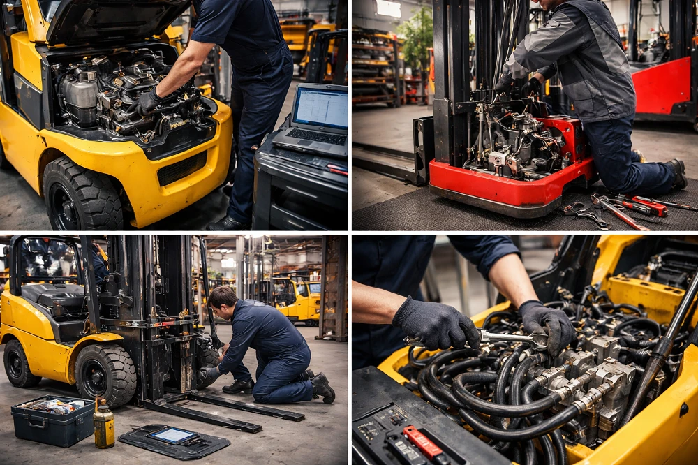 Osmaniye İstif Makinaları Tamiri Süreci: Adım Adım