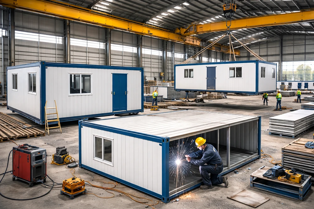 Batman Konteyner İmalatı Süreci: Adım Adım