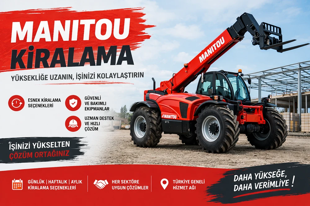 Adana Operatörlü Manitou Kiralama Süreci: Adım Adım
