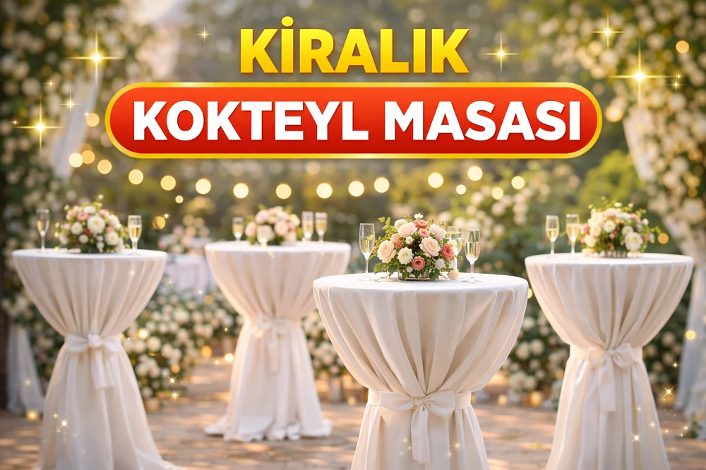 Bursa Kiralık Kokteyl Masası Süreci: Adım Adım